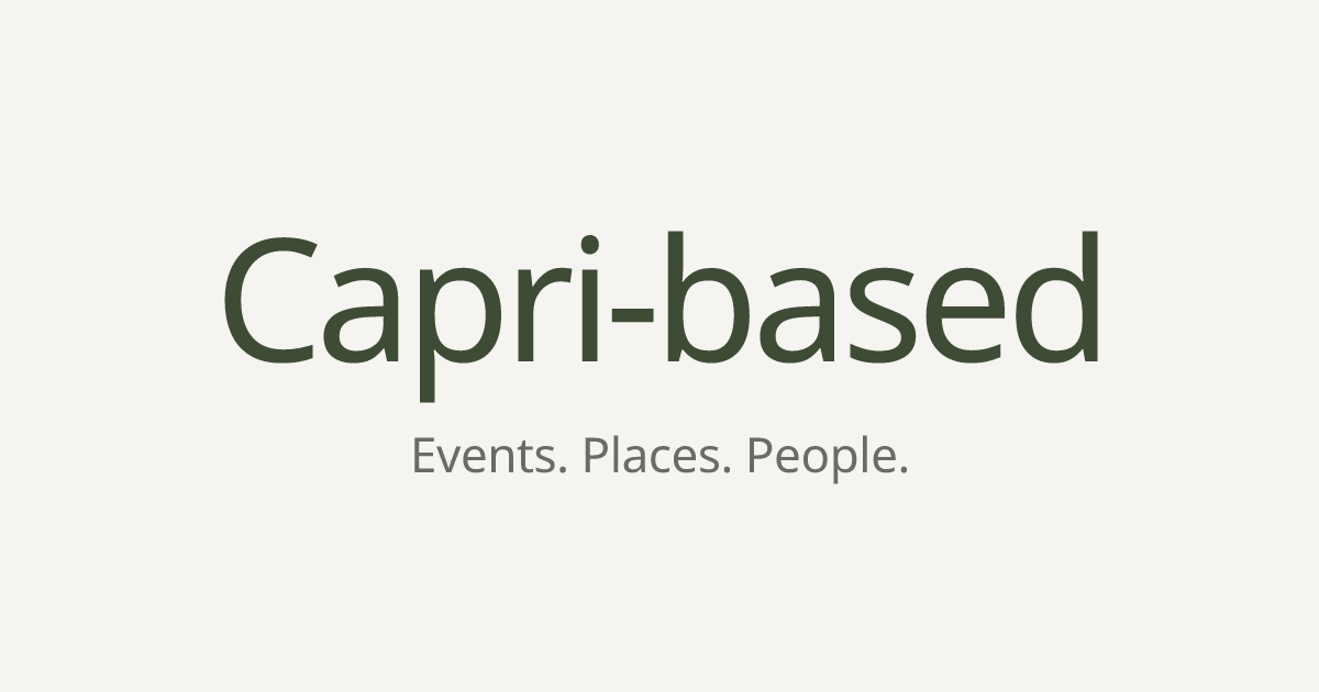 Capri-based website preview